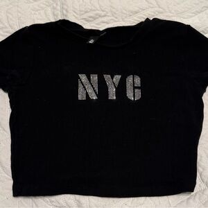 Garage cropped baby tee
